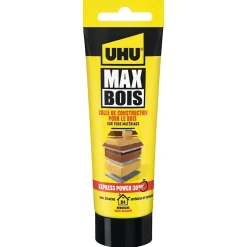 UHU Colle-Colle à bois Wood Max Express Power 7002043 en tube de 100 g