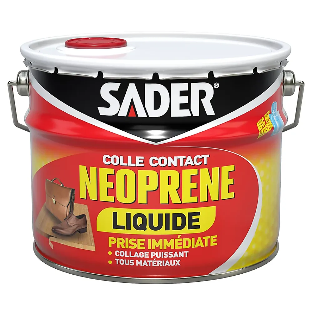 Sader Colle Contact Néoprène Liquide 2,5 L