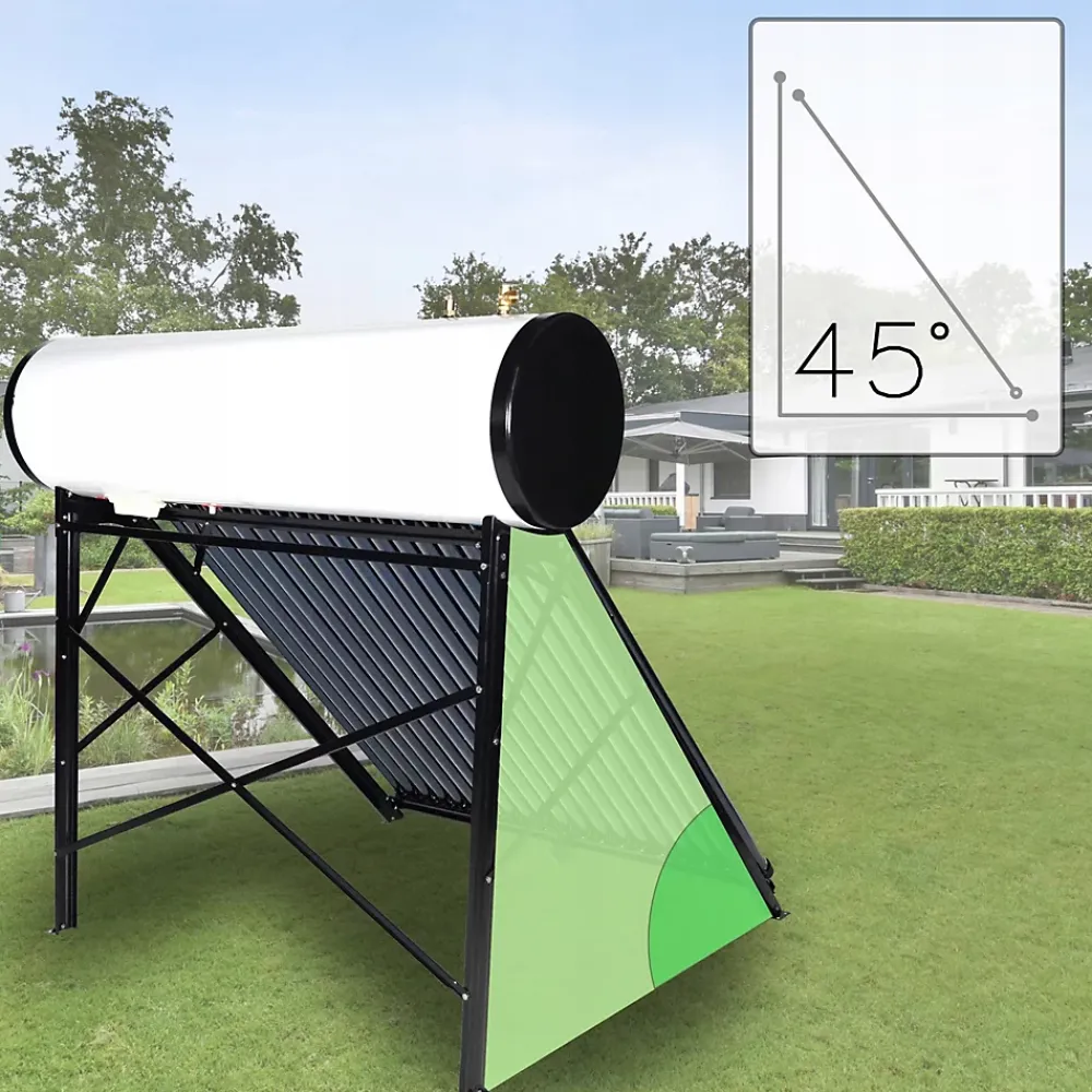 Thunder Panneau Solaire À Composer-Collecteur pressionnel avec réservoir 200L 1 pièce.