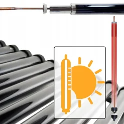 Thunder Panneau Solaire À Composer-Collecteur pressionnel avec réservoir 200L 1 pièce.