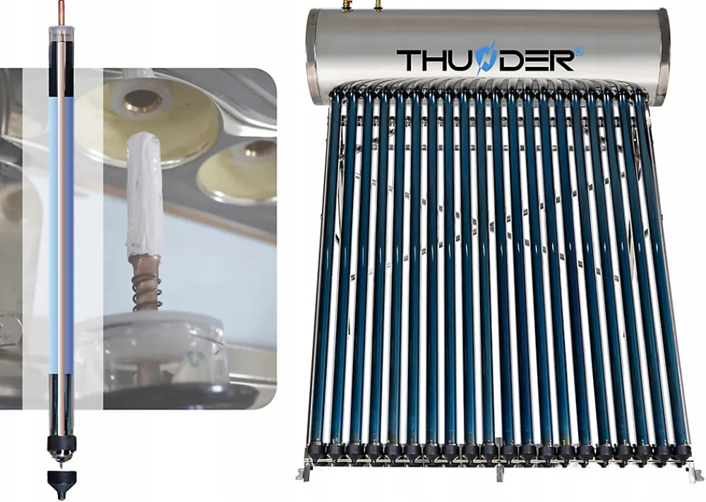 Thunder Panneau Solaire À Composer-Collecteur pressurisé avec réservoir 200L 1 pièce.