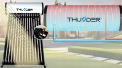 Thunder Panneau Solaire À Composer-Collecteur pressurisé avec réservoir 150L 1 pièce.