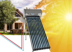 Thunder Panneau Solaire À Composer-Collecteur pressurisé avec réservoir 100L 1 pièce.