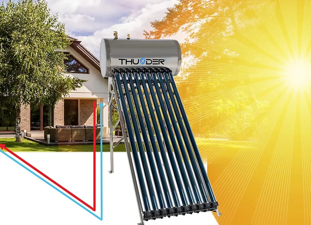 Thunder Panneau Solaire À Composer-Collecteur pressurisé avec réservoir 100L 1 pièce.