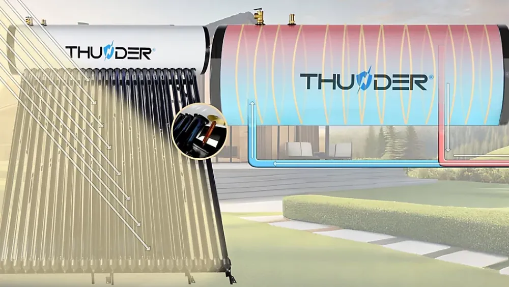 Thunder Collecteur pressurisé avec réservoir 250L 1 pièce.