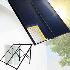 Thunder Panneau Solaire À Composer-Collecteur solaire plat 2x 2,5m 1 pièce.
