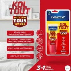 Cyanolit Colle Koltout blanc express 50 ml