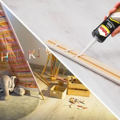 Pattex Colle-Colle de fixation bois intérieur 380g
