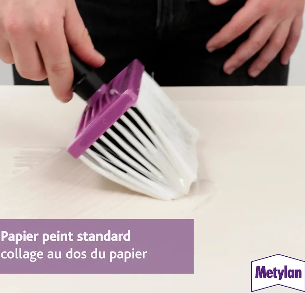 Metylan Colle en poudre - adaptée pour tout papiers peints - surface de couverture 35 m² - 1692620