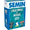 Semin Colle en Poudre pour Papiers Peints Vinyls et Intissés , Boite de 300 g
