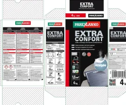 Parexlanko Colle Carrelage-Colle extra confort 4 kg mur et sol