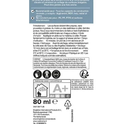 Volden Colle fixation acrylique 80 ml blanc