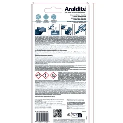 Araldite Colle-Colle haute performance epoxy à prise rapide Métal 24 ml