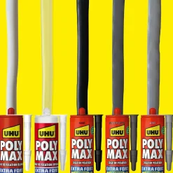 UHU Colle mastic extra forte express blanc 425g