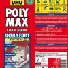 UHU Colle mastic extra forte Poly max noir 425g