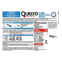 Quelyd Colle papier peint intissé pâte 5kg