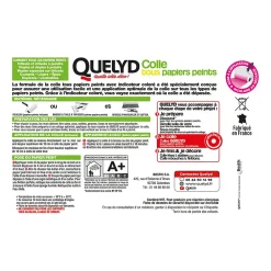 Quelyd Colle Papier Peint-Colle papier peint avec indicateur coloré 10kg