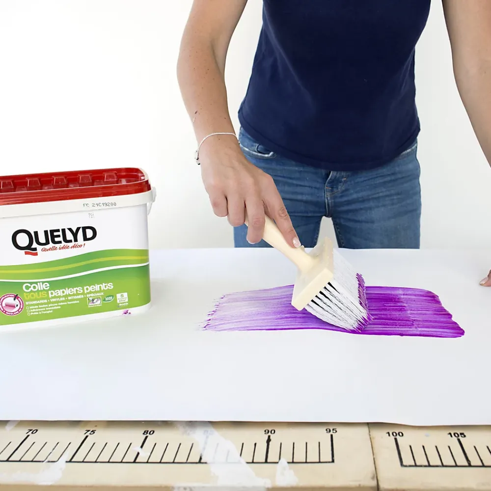 Quelyd Colle papier peint pâte avec indicateur coloré 1kg