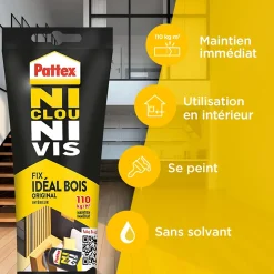 Pattex Colle-Colle Ni Clou Ni Vis Chrono tube 260g
