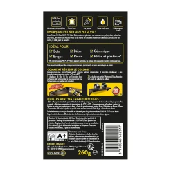 Pattex Colle-Colle Ni Clou Ni Vis Chrono tube 260g