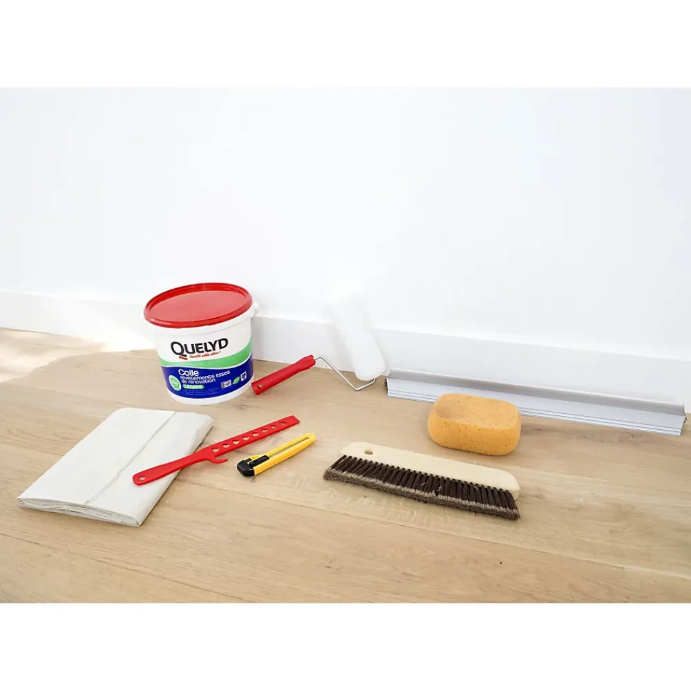 Quelyd Colle pour revêtements lisses de rénovations légers (jusqu'à 200g/m²) pâte 5kg