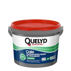 Quelyd Colle pour revêtements lisses de rénovations légers (jusqu'à 200g/m²) pâte 5kg