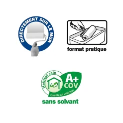 Quelyd Colle Papier Peint-Colle pour papier peint intissé doseur intégré 3kg