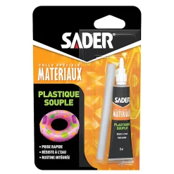 Sader Colle pour Plastique Souple Tube 12 ml