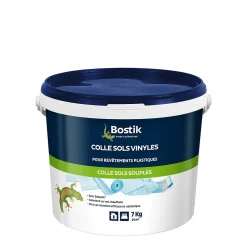 Bostik Colle Sols Souples pour Sols Vinyles - Revêtements Plastiques 7kg