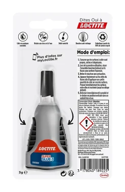 Loctite Colle Superglue-3 Control Liquide 3g