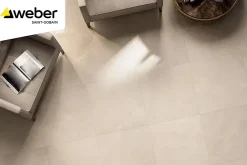 Weber Saint-Gobain Colle tous carreaux neufs et réno blanc Weber 25kg