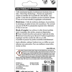UHU Colle Power glue format liquide 3 grammes