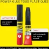 UHU Colle Power glue tous plastiques format gel