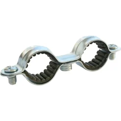 Somatherm for you Collier De Serrage-Collier de fixation double isophonique pour tube Ø18 mm, lot de 2