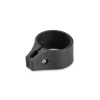 Easy Cloture Collier De Serrage-Collier de fixation rond pour portillon grillagé 60mm Noir