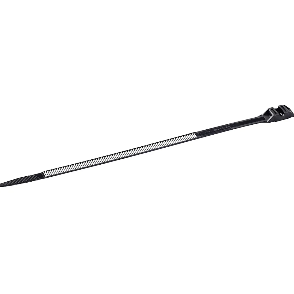 Schneider Electric Fixation Et Raccordement Du Câble-Collier de serrage en nylon 9 x 194 mm noir, lot de 100