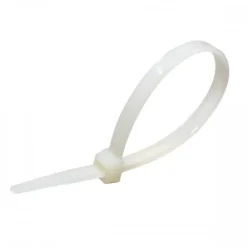 Velamp Fixation Et Raccordement Du Câble-Colliers de fixation en nylon. Blancs. 2,5x100 - 100pces