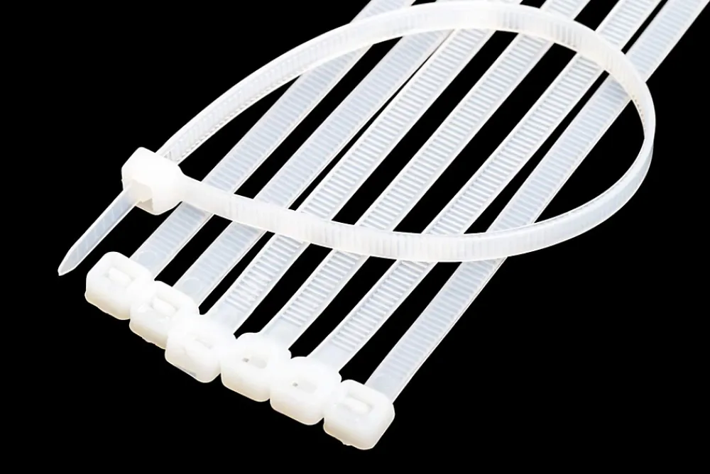 Velamp Fixation Et Raccordement Du Câble-Colliers de fixation en nylon. Blancs. 2,5x100 - 100pces
