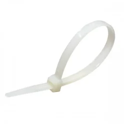 Velamp Colliers de fixation en nylon. Blancs. 2,5x200 - 100pces
