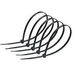 Edo Fixation Et Raccordement Du Câble-Colliers de serrage colliers de câblage sans halogène 7,6 x 450 mm noirs UV 777820 lot de 100 pcs
