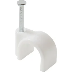 Diall 100 colliers de serrage en nylon ø 10 à 11 mm blanc