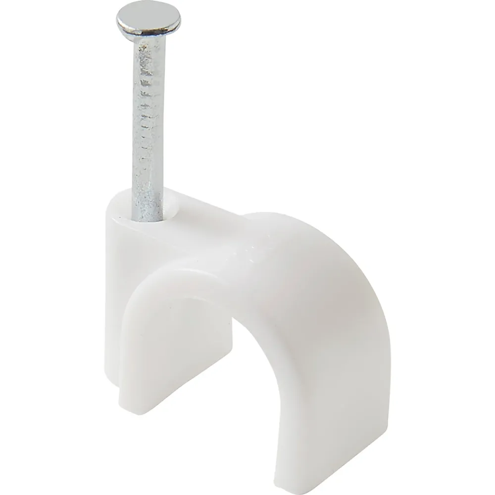 Diall 100 colliers de serrage en nylon ø 10 à 11 mm blanc