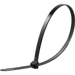 Diall Fixation Et Raccordement Du Câble-100 colliers de serrage en nylon 4,8 x 300 mm noir