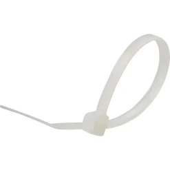 Diall 100 colliers de serrage en nylon 2,5 x 100 mm transparent