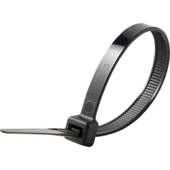 Diall 25 colliers de serrage en nylon 6 x 175 mm noir