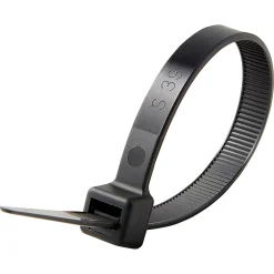 Diall 100 colliers de serrage en nylon 9 x 200 mm noir