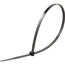 Diall Fixation Et Raccordement Du Câble-25 colliers de serrage en nylon 9x 300mm noir