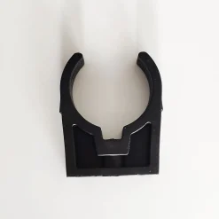 Codital Collier De Serrage-Colliers PVC de fixation à clip pince ouverte PVC 63mm (Lot de 10)