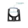 Fitt Collier De Serrage-Colliers PVC de fixation à clip fermé PVC 50mm (Lot de 10) Fixation Industrielle tuyaux