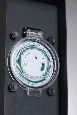 Paulmann Colonne de prises Rio Horloge de programmation IP44 Anthracite